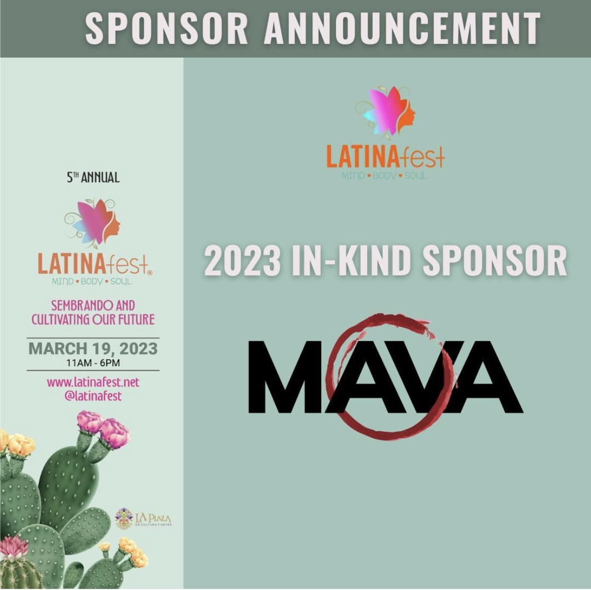 LATINAFest Sponsorship